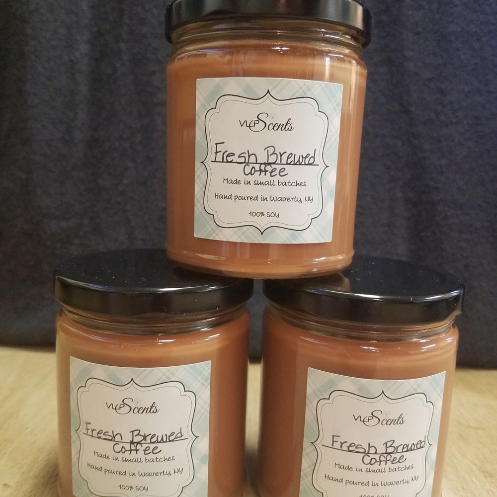 FRESH BREWED COFFEE SOY CANDLE